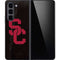 University of Southern California USC Black Distressed Galaxy Z Fold5 5G Skin